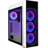 CHIEFTEC Scorpion 3 Baltas leidimo ATX žaidimai su 4x120 A-RGB ventiliatoriumi 2 grūdinto stiklo šonuose ir priekyje