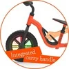 Chillafish Chillafish Charlie 10" balance bike oranžinis with lights from 1 5 to 4 metai CPCH02ORA
