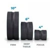 Chirp Wheel Plus 3 pk 4", 6", 10" - komplektas 3 kół do ćwiczeń, stretchingu, rehabilitacji, jogi, pilatesu 4", 6", 10" (3 vnt.)