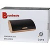BAMBUKO PLIENINĖ DUONOS DĖŽĖ BRUNBESTE COSMIC BB-2692 JUODA