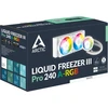 Arctic Liquid Šaldiklis III Pro 240 A-RGB AiO Vanduo Cooler – 240mm, Baltas