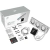 Chłodzenie wodne Asus ROG STRIX LC IV 360 ARGB LCD Baltas (90RC01M2-B0EAY0)