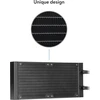 CHIEFTEC ICEBERG 240 DARK CPU Liquid Cooler
