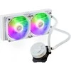 COOLER MASTER CPU vandens aušinimas Masterliquid 240L Core ARGB Baltas