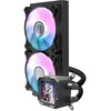 Darkflash DV240S CPU vandens aušintuvas (juodas)