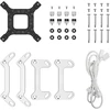 DeepCool LP240 Kompiuterio dėklas, Processor All-in-one liquid cooler 12 cm Baltas 1 pc(s)