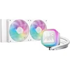 DeepCool LP240 baltas skysčio aušintuvas su RGB