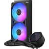 Carruzzo Cooler Master MasterLiquid Atmos II 240 Pixel LED Juodas Procesorius Aušinimo skysčiu rinkinys 12 cm Juoda 1 vnt