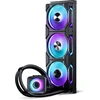 PHANTEKS Glacier One 360D30 X2 DRGB All-in-One Liquid Cooler – 360mm, juodos spalvos