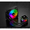 CPU aušintuvas RAMPAGE INFINITE V120 Baltas ARGB INTEL LGA1700/AMD AM5 120mm Liquid Cooler