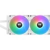 Chłodzenie wodne Thermaltake Thermaltake TH280 V2 Ultra ARGB Sync All-In-One Liquid Cooler Snow Edition, vandens aušinimas (baltas)