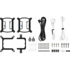 Chłodzenie wodne Thermaltake Thermaltake TH240 V2 Ultra ARGB Sync All-In-One Liquid Cooler Snow Edition, vandens aušinimas (baltas)