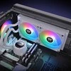 Chłodzenie wodne Thermaltake Thermaltake TH280 V2 Ultra ARGB Sync All-In-One Liquid Cooler Snow Edition, vandens aušinimas (baltas)