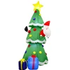 Christmas Decoration Kalėdinė dekoracija Pripučiama savaime prisipučianti eglutė lauko 183 cm LED