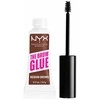 Nyx The Brow Glue Alcohol-Free Extreme Hold Eyebrow Gel 03 Medium Brown, 5 g