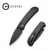 CIVIVI Qubit aliumininis, visiškai juodas peilis C22030E-1