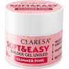 Claresa CLARESA N Soft&amp;Easy Builder nagų lakas, blizgantis rožinis, 90 g