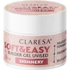 CLARESA Soft&amp;Easy Builder Shimmery nagų formavimo gelis 12 g