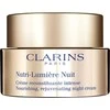 Clarins Nutri-Lumiére Night Skin Kreminis moterims, 50 ml