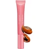 Clarins Lip Perfector Shimmer Lūpų blizgis lūpų blizgis, atspalvis: 01 Rose Shimmer, 12 ml