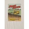 Clarins Marškinėliai Caterpillar Power Farming Pilkas