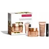 Clarins Veido priežiūros rinkinys brandžiai odai | komplekte: stangrinamasis kremas dekoltė sričiai, 15 ml + stangrinamasis dieninis kremas, 50 ml + Wonder Volume XXL blakstienų tušas, 3 ml