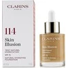 „Clarins Skin Illusion SPF 15“ (natūralus drėkinamasis makiažo pagrindas), 30 ml, 114 kapučino