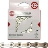 Clarks Cycle chain YBN C11 ŠIMANO CAMPAGNOLO SRAM (11 Gaars, CP 1 / 2 x11 / 128), 116 ląstelių, 5,6 mm, grandinės klipas) Sidabro standartas