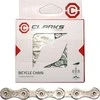 Clarks Dviračių grandinė YBN C8 ŠIMANO CAMPAGNOLO SRAM (8 pavarų, CP 1 / 2 "x3 / 32", 116 ląstelių, 7.1mm, grandinės klipas) Sidabro standartas