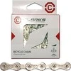Clarks Dviračių grandinė YBN C9 ŠIMANO CAMPAGNOLO SRAM (9 dantukai, CP 1 / 2 "x11 / 128), 116 ląstelių, 6,4 mm, grandinės klipas) Sidabro standartas