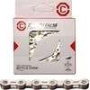 Clarks Ciklo grandinė YBN CSL -H11CR ŠIMANO CAMPAGNOLO SRAM (11 veikia, 1 / 2 "x11 / 128)", 116 ląstelių, 5,6 mm, grandinės klipas, super šviesa, Chrome) Self- tepimo sidabras