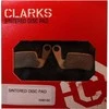 Clarks CLARKS stabdžių trinkelės MAGURA (Magura Marta 2002- 2008, Marta SL, Clarks EXO, Skotern), Organic