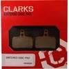 Clarks Stabdžių antdėklai CLARK 'S VRX826 PRO Metallic Houp Mono Mini