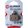 Clarks Stabdžių antdėklai SHIMANO TEKRO (Deore M515, M475, M525, M465, M495, TEKRO Draco, Dorado, Orion, Auriga, Aquila, HDC300, TRP Smyre, Hylex) metalo sukepintas