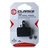 Clarks Stabdžių antdėklai SHIMANO TEKRO (Deore M515, M475, M525, M465, M495, TEKRO Draco, Dorado, Orion, Auriga, Aquila, HDC300, TRP Spyre, Hylex) organinė dėžutė 20 porų - CLA- VX811C- DP- ST