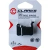 Clarks ŠIMANO stabdžių antdėklai (XTR M965, M966, Saint M800, XT 765, SLX M665, Hone M60, LX M585, Deore M535) Organic (CLA-VX824C)