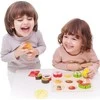 Dėlionė Classic World Vaisių Pjaustymo Rinkinys Montessori 20 vnt.