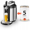 Clatronic BZ 3740 inox Urządzenie do nalewania piwa