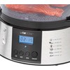 Clatronic DG 3547 steam cooker 3 basket(s) Juodas,Nerūdijantis plienas 800 W