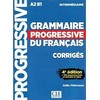 KNYGA Odile Thievenaz Grammaire progressive du francais - Niveau intermediaire (A2/B1) - Corriges
