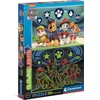 Dėlionė Clementoni Glowing PAW PATROL, 33.5 cm x 23.5 cm