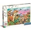 Clementoni Dėlionė 104 vnt. - Dinozaurų žemė