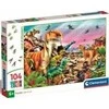Clementoni Dėlionė 104 vnt. - Dinozaurų žemė