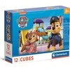 Dėlionė Clementoni CLE Cubi klocki 12 Psi Patrol 41194