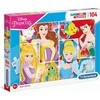 Clementoni Dėlionė 104 vnt. - Princesės