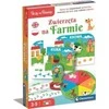 Clementoni Edukacinis žaidimas vaikams Ūkio gyvūnai, spalvotas