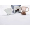 Clever Dripper - L 500ml Permatomas ruda + 100 filtrų