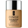 „Clinique Anti-Blemish Solutions“ skystas makiažo pagrindas probleminei odai, lengvas, WN 56 Cashew, 30 ml