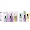 Clinique Set (All About Clean Liquid Facial Soap Mild 30 ML + Gaivinantis Lotion 2 Twice A Day Exfoliator 60 ML + Dramatically Different Moisturizing Lotion+ 30 ML)