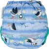 Close Caboo daugkartinės sauskelnės Pop-in AIO Mėlyna Puffin 4.5-16 kg, 1 vnt.
